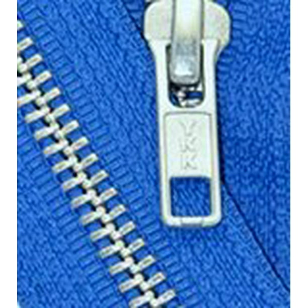 14" to 36" #5 Aluminum Separating Jacket Zipper YKK~ ZipperStop Royal Blue 918